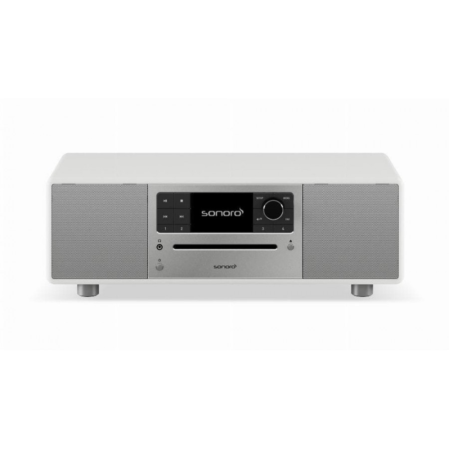 Sonoro PRESTIGE (2025) Wit radio CD speler | Electro World Offermans