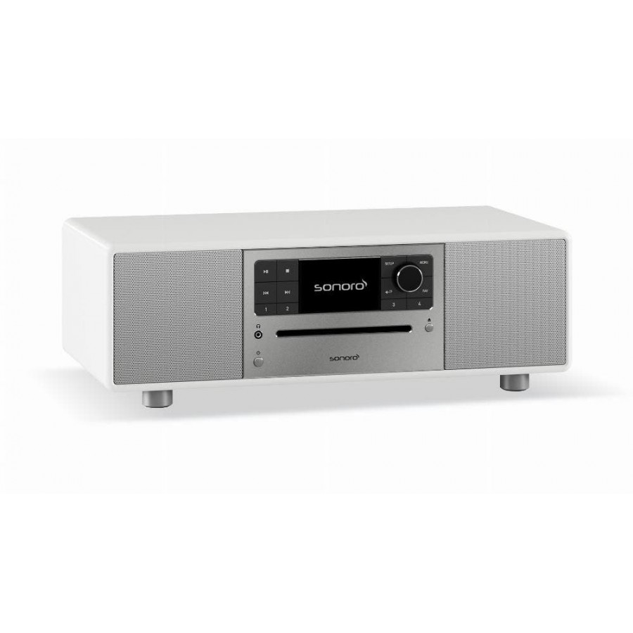 Sonoro PRESTIGE (2025) Wit radio CD speler | Electro World Offermans