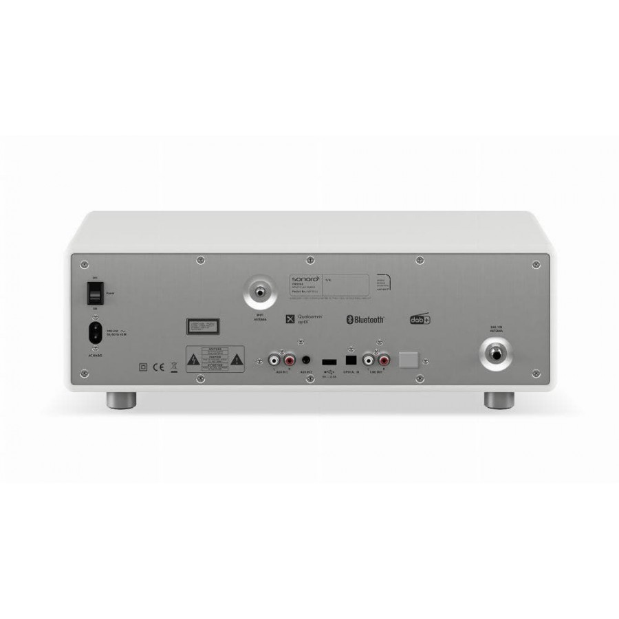 Sonoro PRESTIGE (2025) Wit radio CD speler | Electro World Offermans