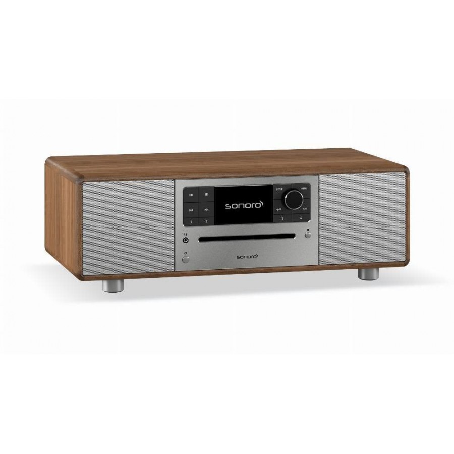Sonoro PRESTIGE (2025) Walnoot radio CD speler | Electro World Offermans