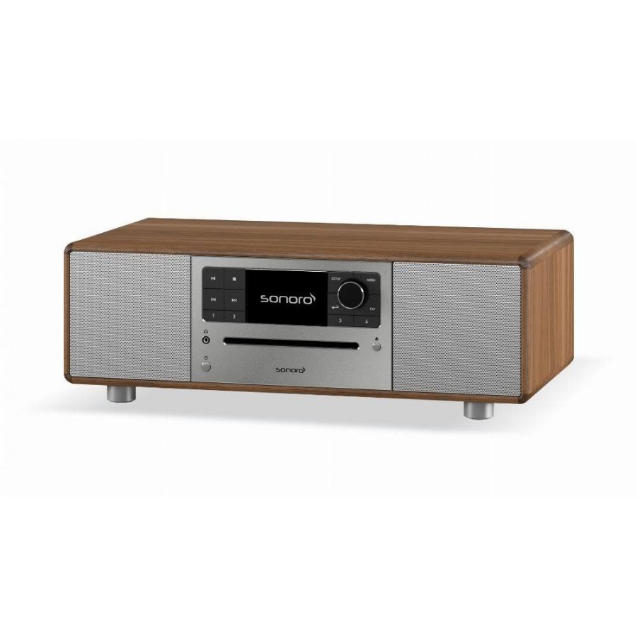 Sonoro PRESTIGE (2025) Walnoot radio CD speler | Electro World Offermans