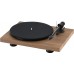 Pro-ject Debut E Carbon Phono - Walnoot handmatige platenspeler | Electro World Offermans
