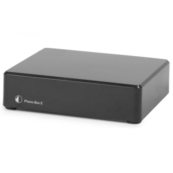 Pro-ject Phono Box E - Zwart phono versterker | Electro World Offermans