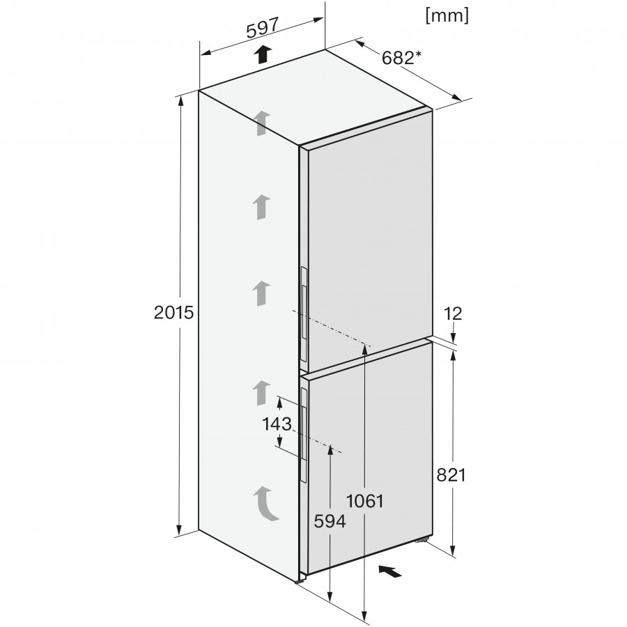 Miele KFN 4799 AD OBSWM 125 Gala Edition vrijstaande koel-vriescombinatie