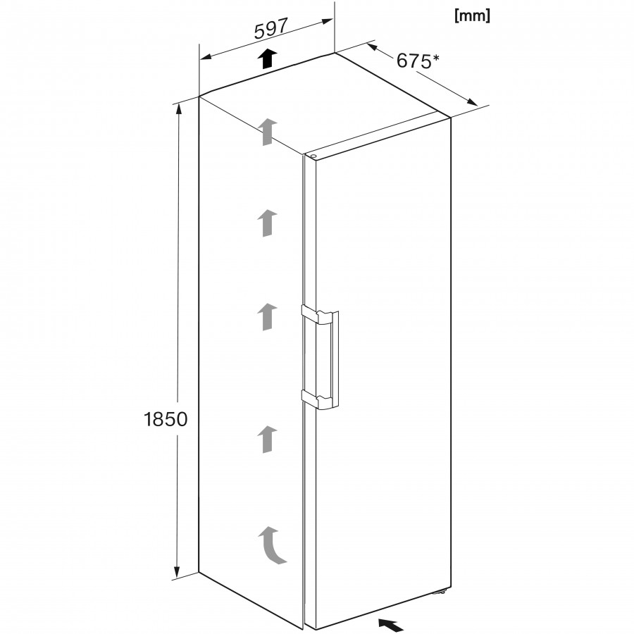 Miele KS 4383 DD EL vrijstaande koelkast
