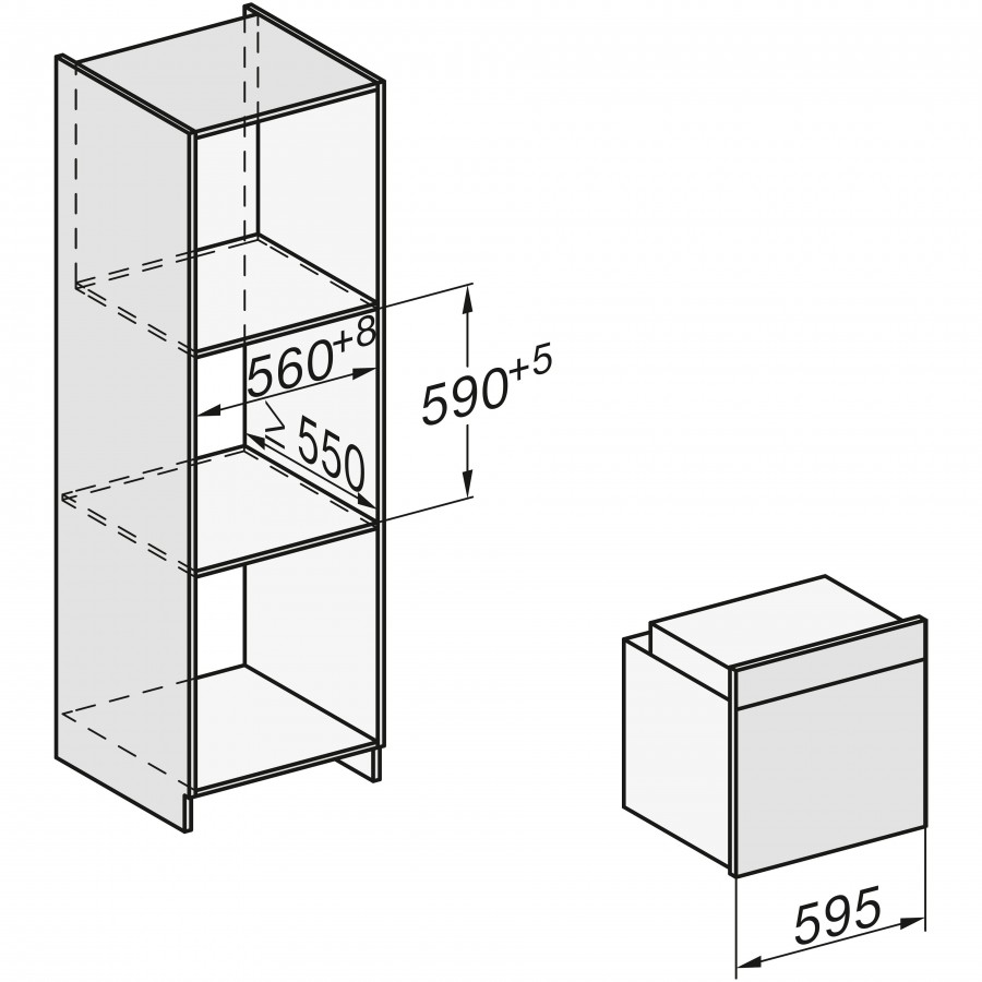 Miele H 2761 BP CLST inbouw oven