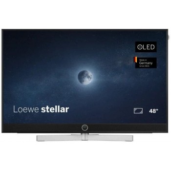 Loewe Stellar 48 DR+ Alu black + Lava