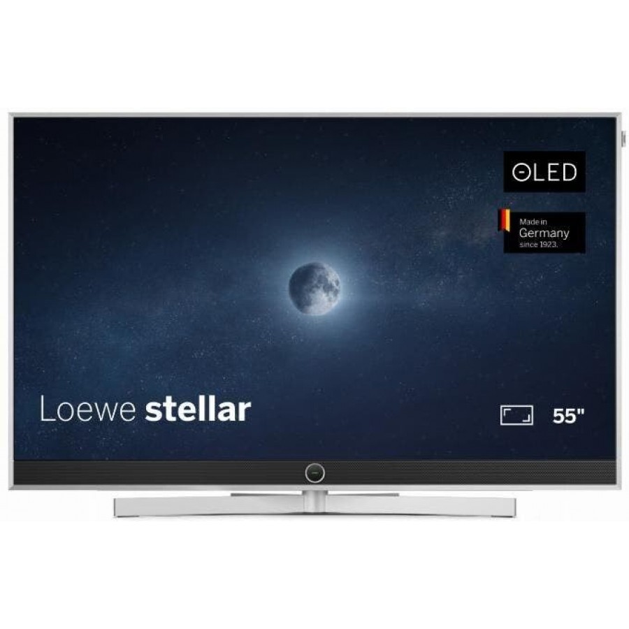 Loewe Stellar 55 DR+ Alu + Alu matt OLED televisie