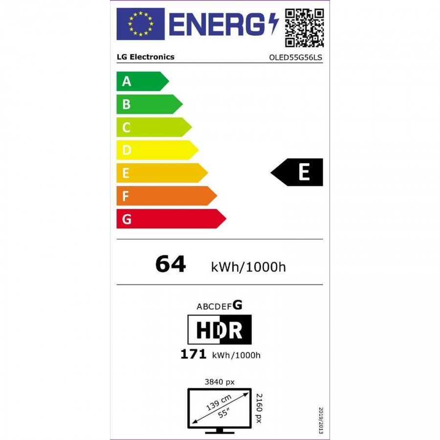 LG OLED55G56LS OLED televisie