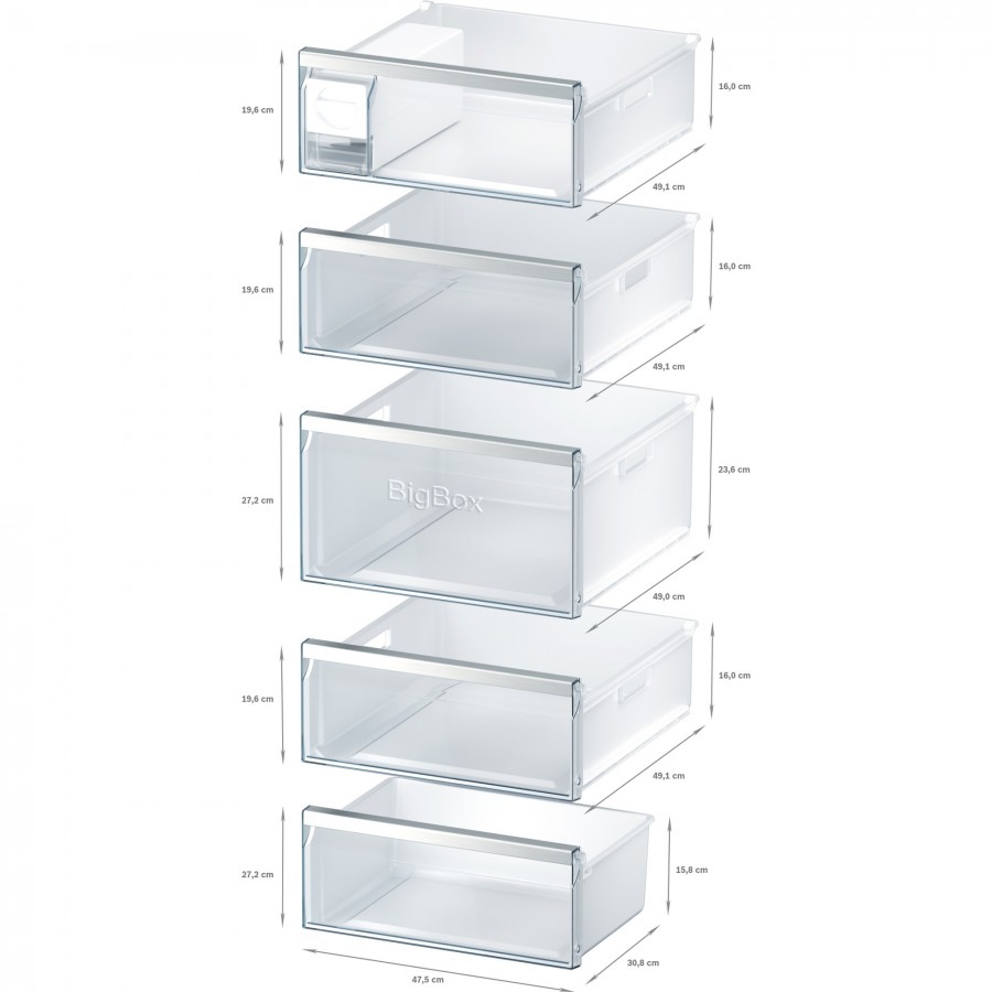 Siemens GS54NEWCV vrijstaande vrieskast