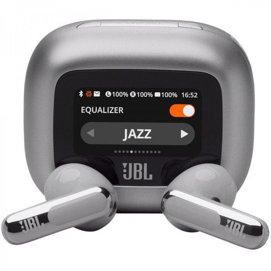 JBL LIVE FLEX 3 Zilver in-ear hoofdtelefoon