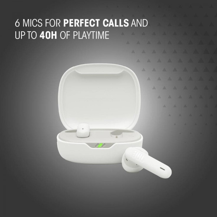 JBL Wave Flex 2 Wit in-ear hoofdtelefoon