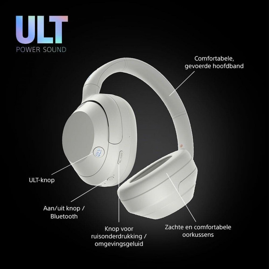Sony ULT WEAR - WH-ULT900NW on-ear hoofdtelefoon