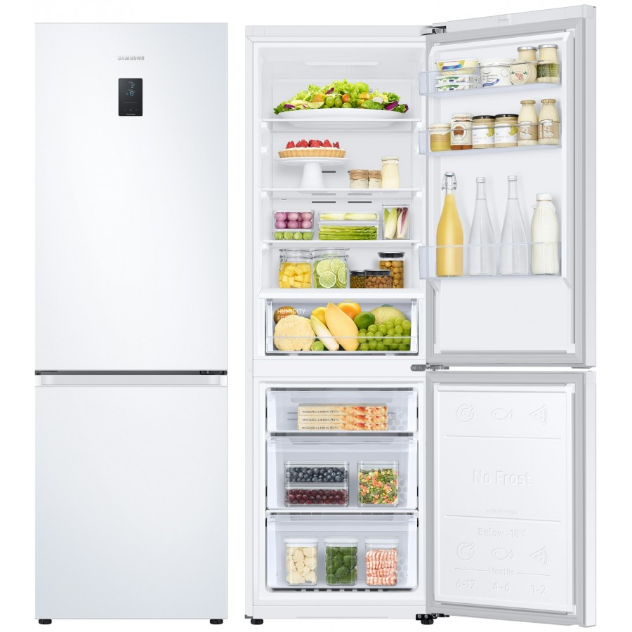 Samsung RB34C670DWW/EF vrijstaande koel-vriescombinatie