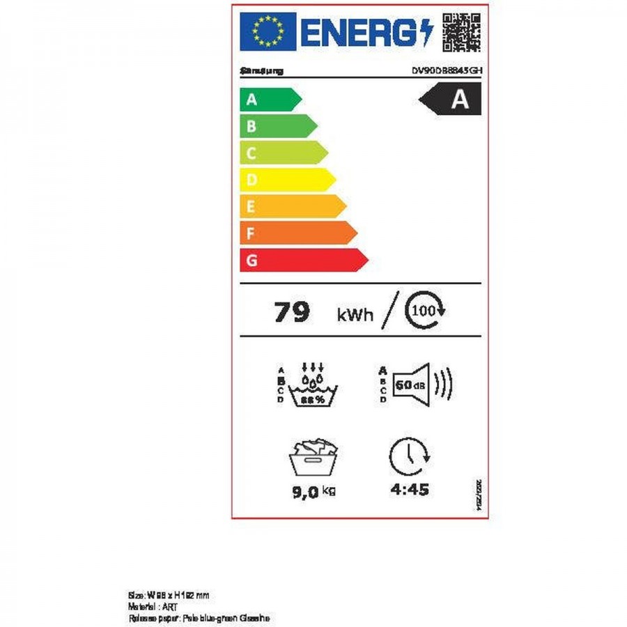 Samsung DV90DB8845GHU3 warmtepompdroger