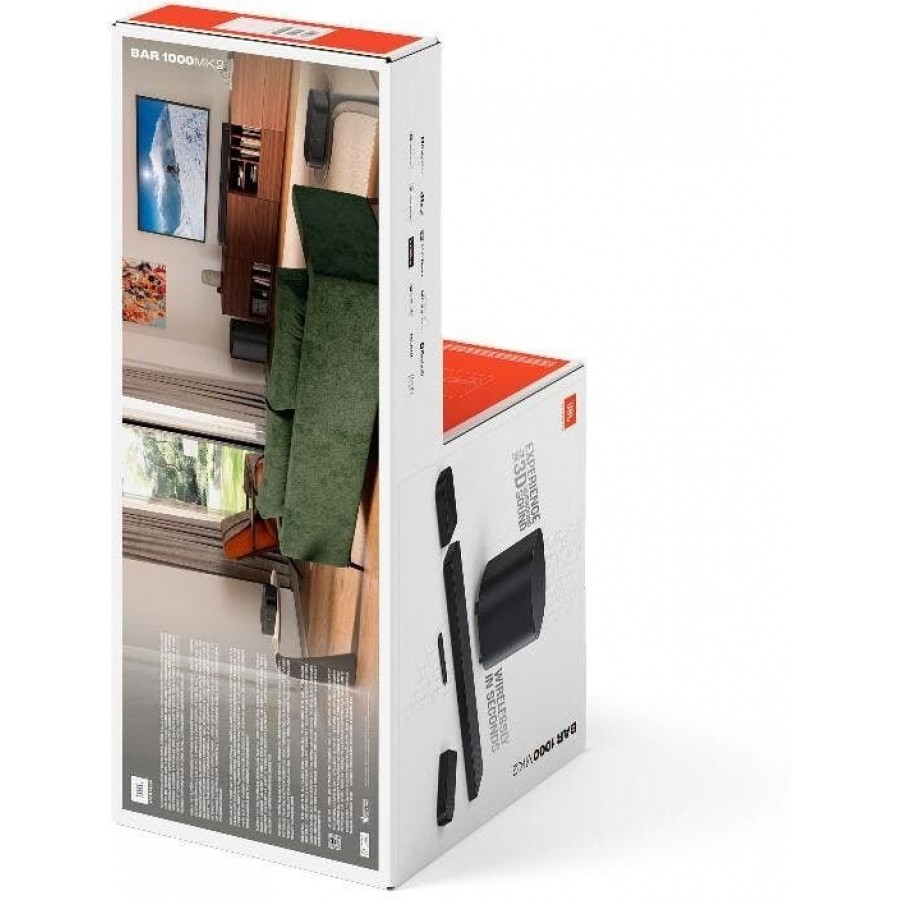 JBL BAR 1000 M2 Zwart soundbar