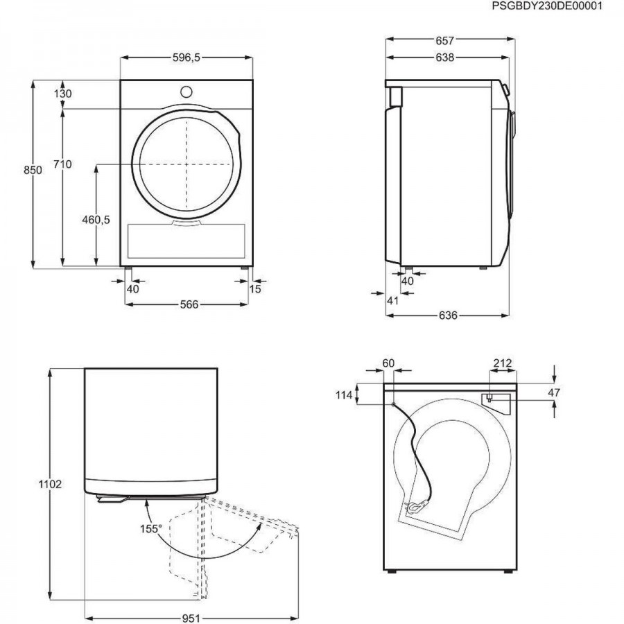 AEG TR86TRIER warmtepompdroger