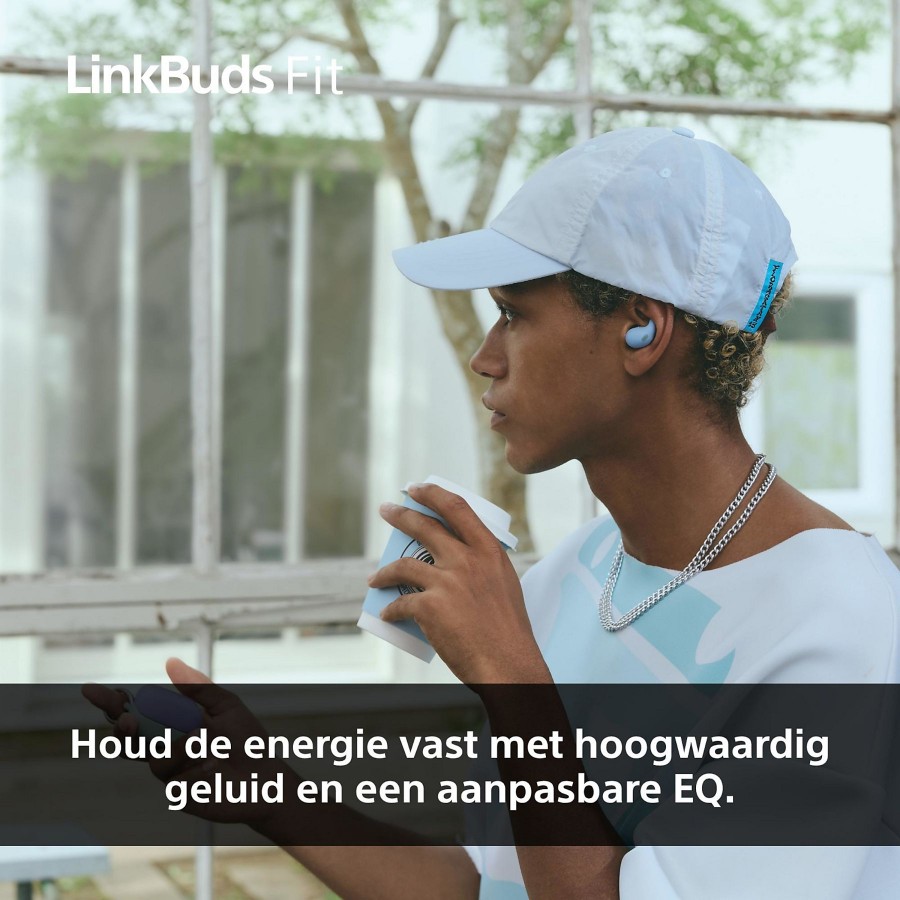 Sony LinkBuds Fit - Zwart in-ear hoofdtelefoon