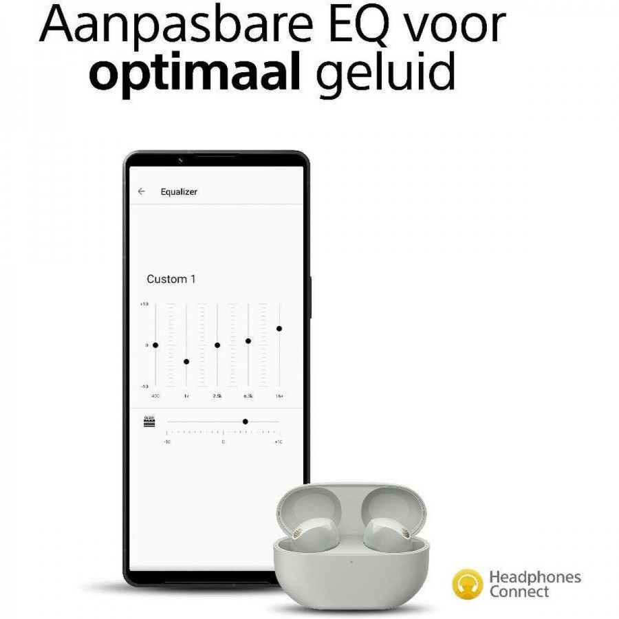 Sony WF-1000XM5 - Zilver in-ear hoofdtelefoon