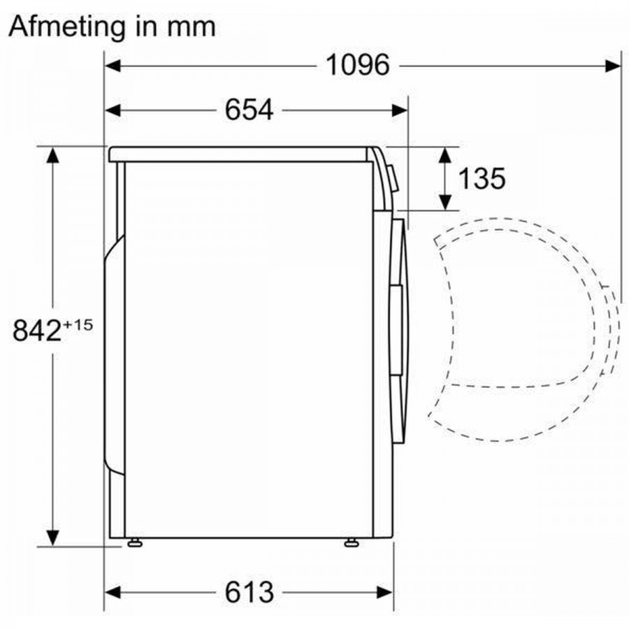 Bosch WTH8300CNL warmtepompdroger