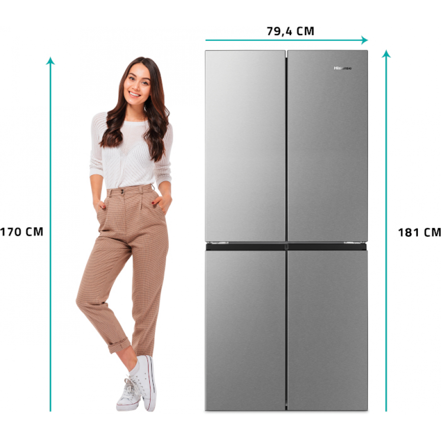 Hisense RQ563N4SI2 amerikaanse koelkast