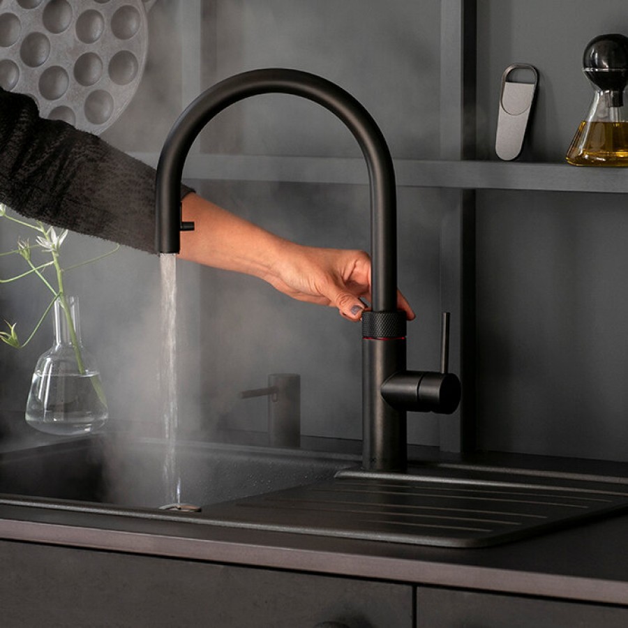 Quooker Flex Round kokend- en warm waterkraan