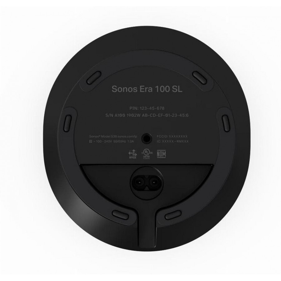 Sonos Era 100 SL - Zwart multiroom luidspreker