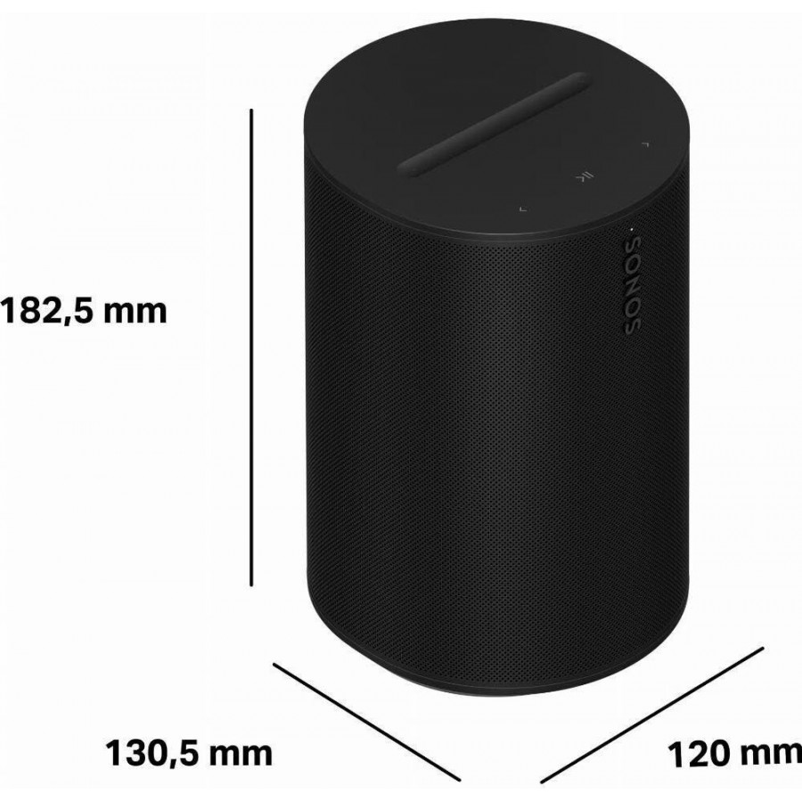 Sonos Era 100 SL - Zwart multiroom luidspreker