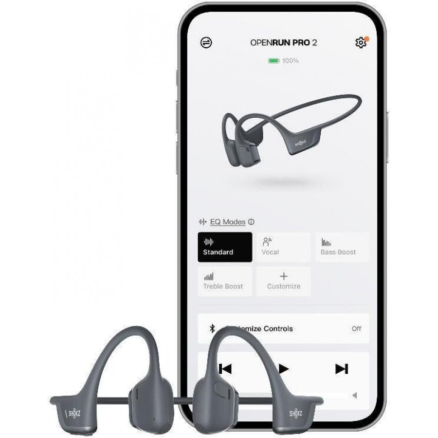 Shokz OpenRun Pro 2 Zwart on-ear hoofdtelefoon