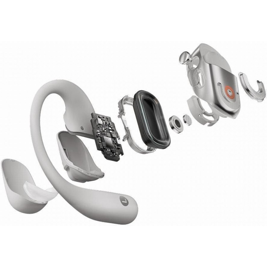 Shokz OpenFit 2+ Grijs in-ear hoofdtelefoon