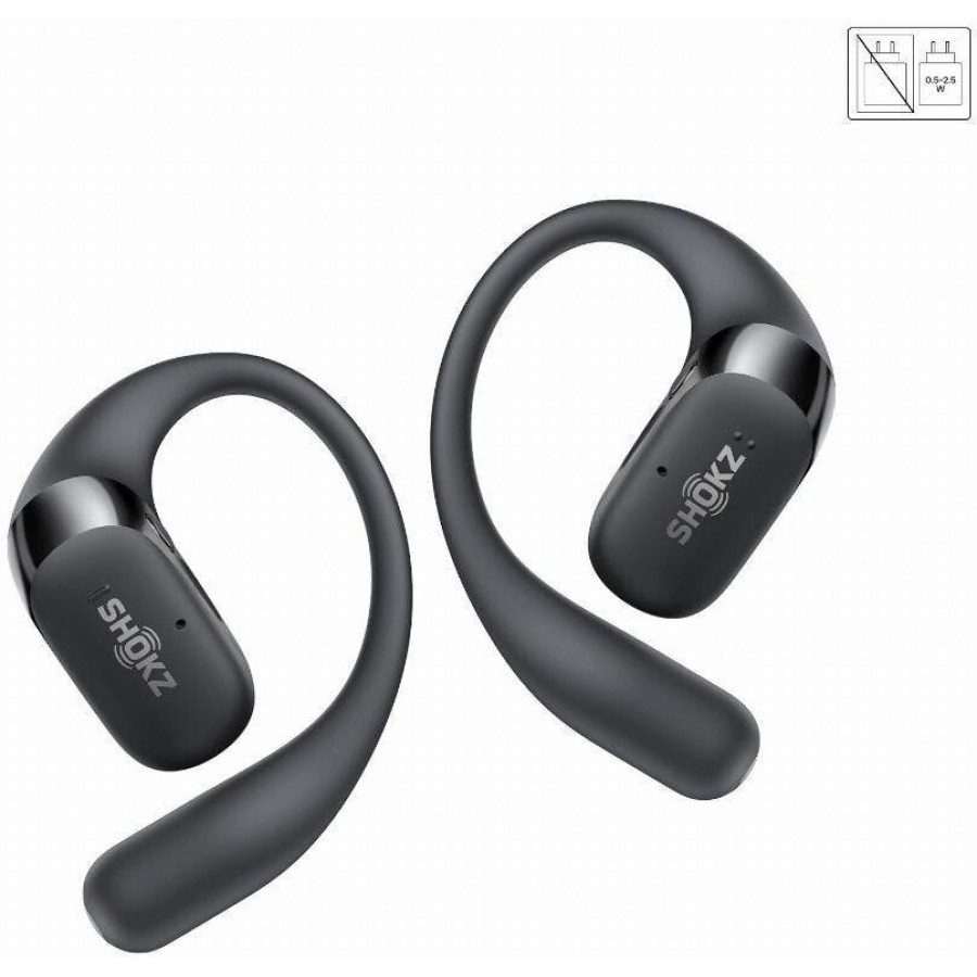 Shokz OpenFit 2+ Zwart in-ear hoofdtelefoon