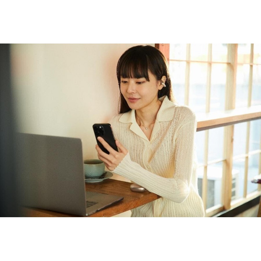 Shokz OpenDots One Grijs in-ear hoofdtelefoon