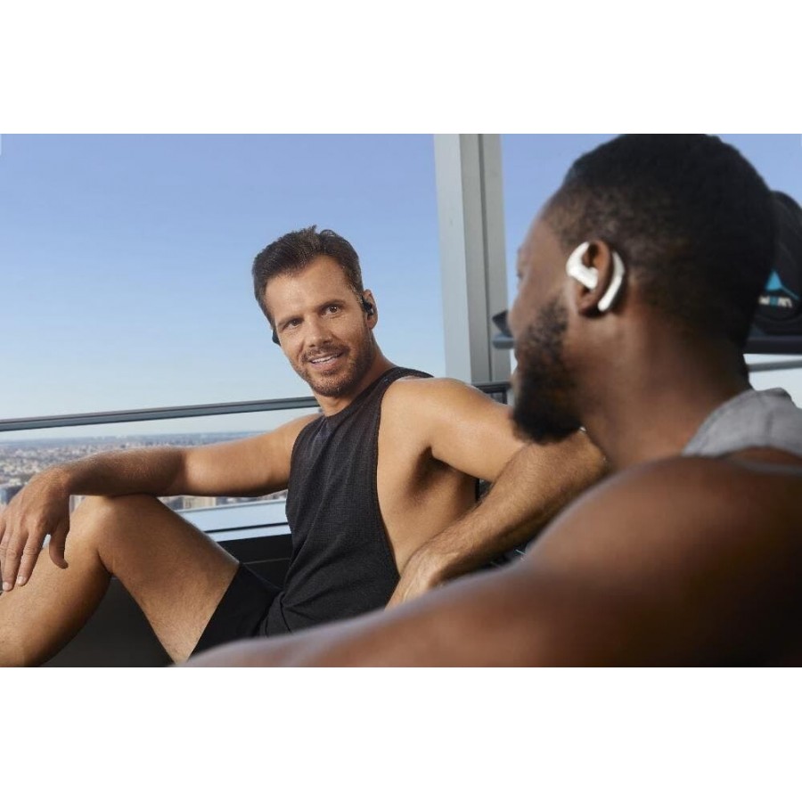 Shokz OpenFit Pro - Wit in-ear hoofdtelefoon