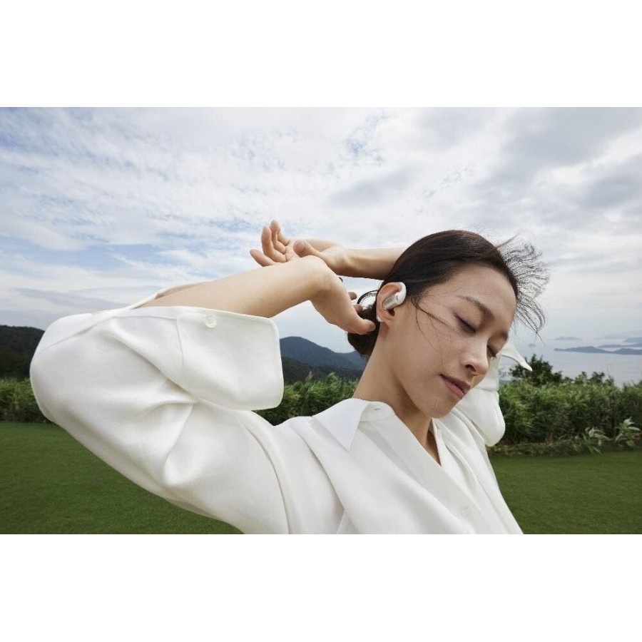 Shokz OpenFit Pro - Wit in-ear hoofdtelefoon