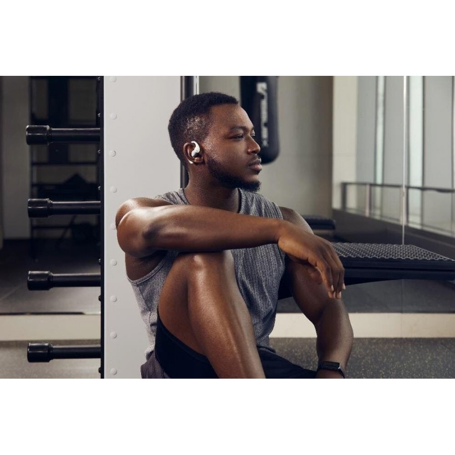 Shokz OpenFit Pro - Wit in-ear hoofdtelefoon