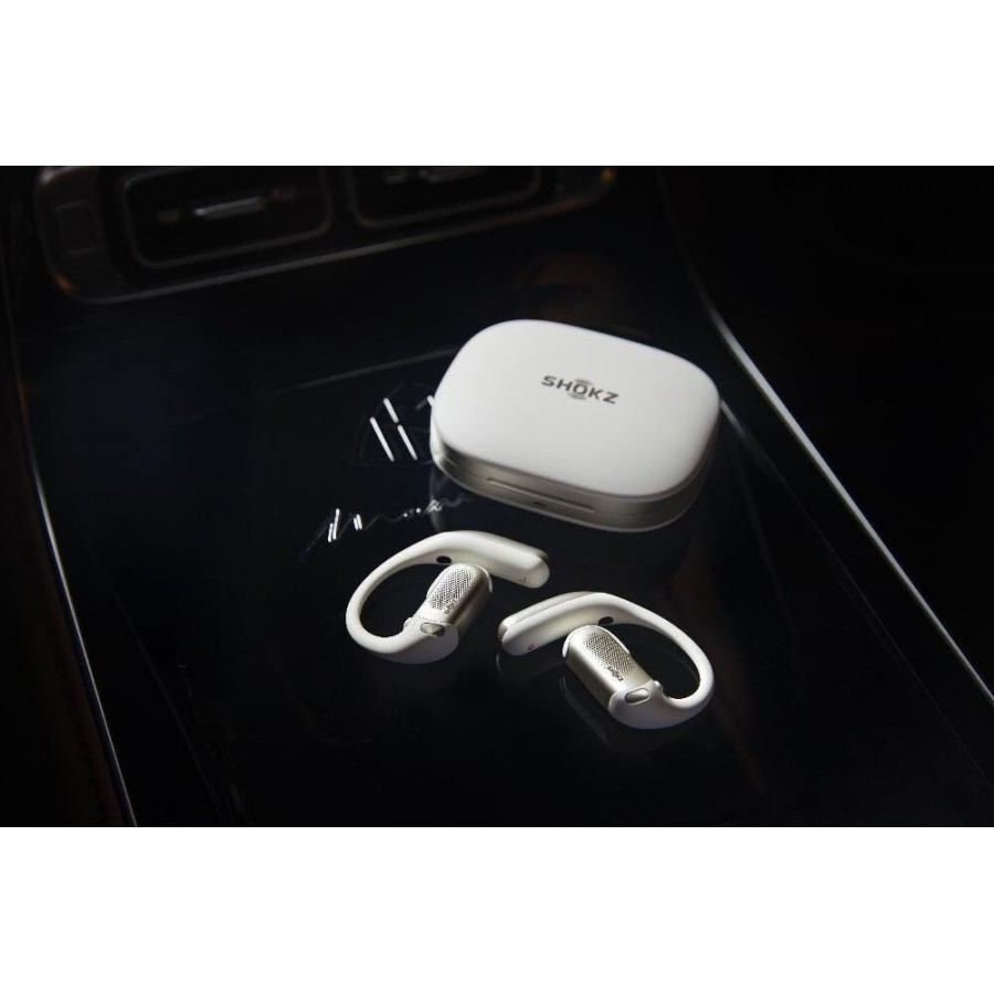 Shokz OpenFit Pro - Wit in-ear hoofdtelefoon