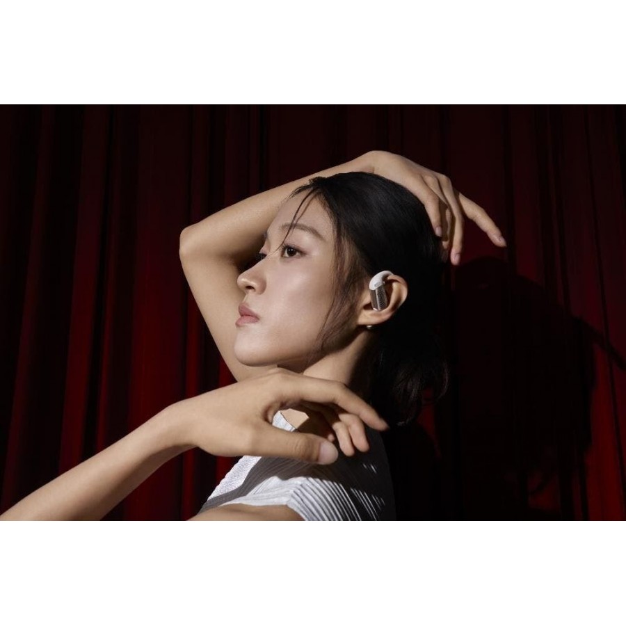 Shokz OpenFit Pro - Wit in-ear hoofdtelefoon