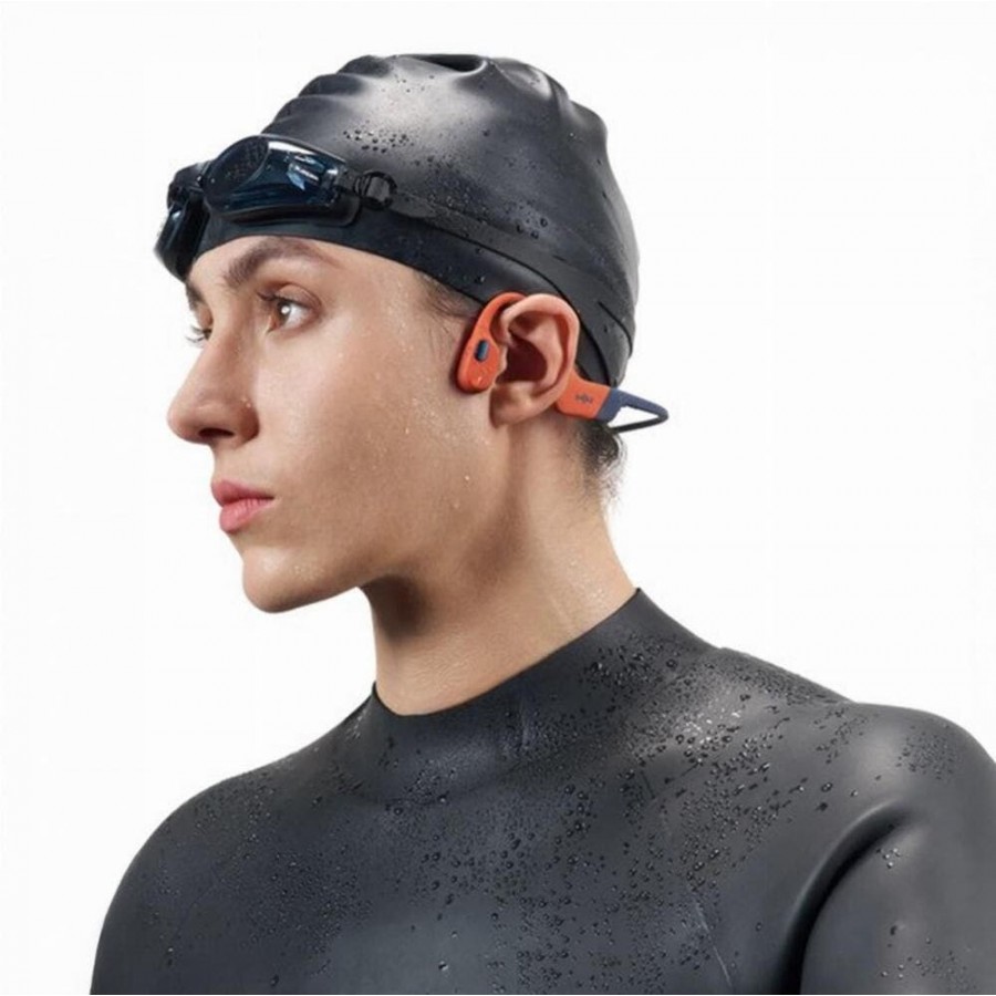 Shokz OpenSwim Pro USB-C Rood on-ear hoofdtelefoon
