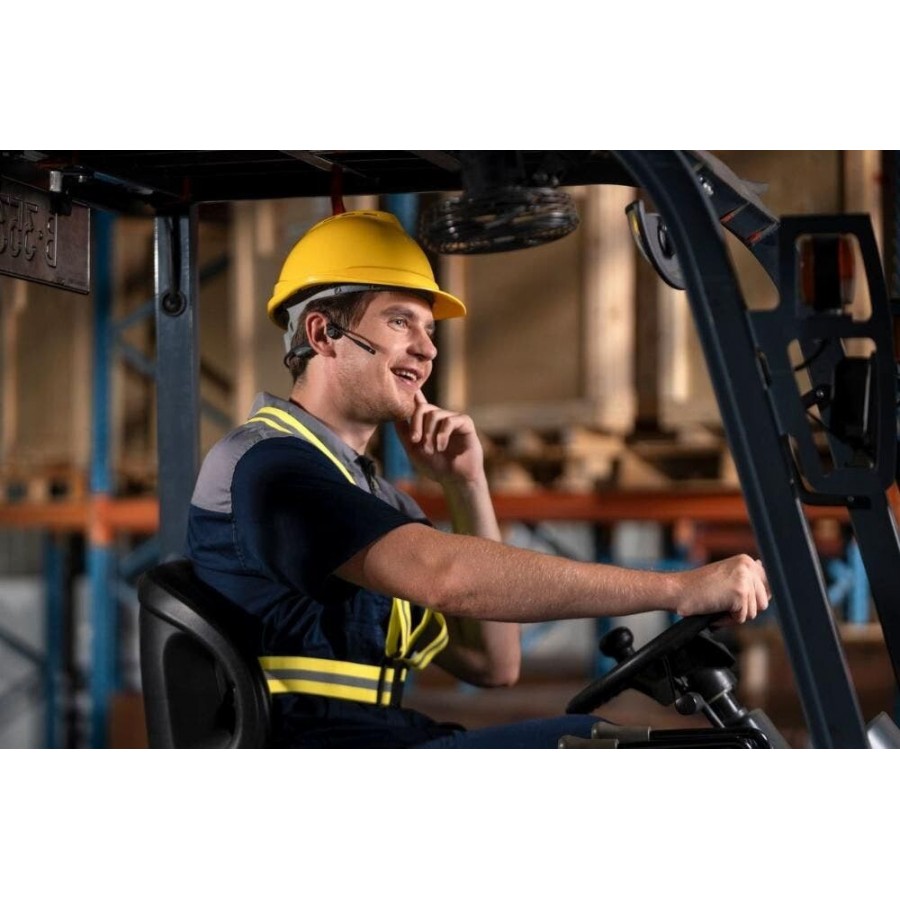 Shokz OpenComm2 Zwart on-ear hoofdtelefoon