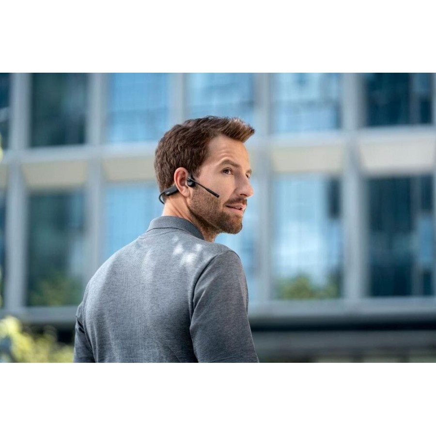 Shokz OpenComm2 Zwart on-ear hoofdtelefoon