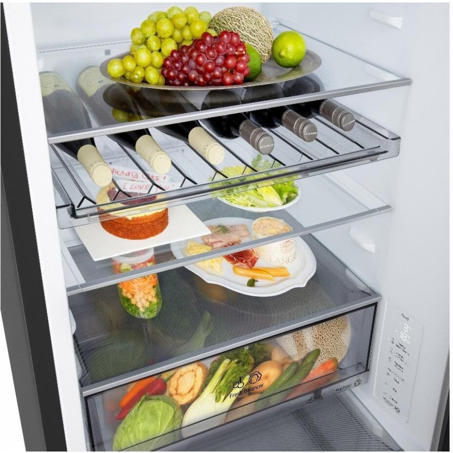 LG GBBW322AEV vrijstaande koel-vriescombinatie