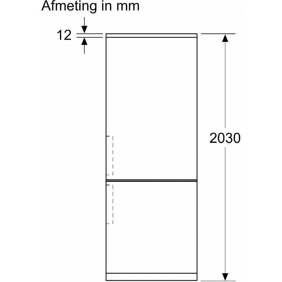 Siemens KG36NVXBG vrijstaande koel-vriescombinatie