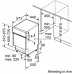 Bosch SPI4HMS13E half geïntegreerde vaatwasser