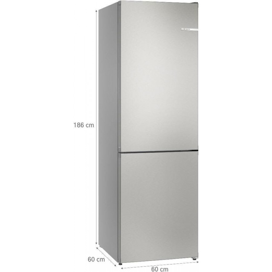 Bosch KGN362I1F vrijstaande koel-vriescombinatie