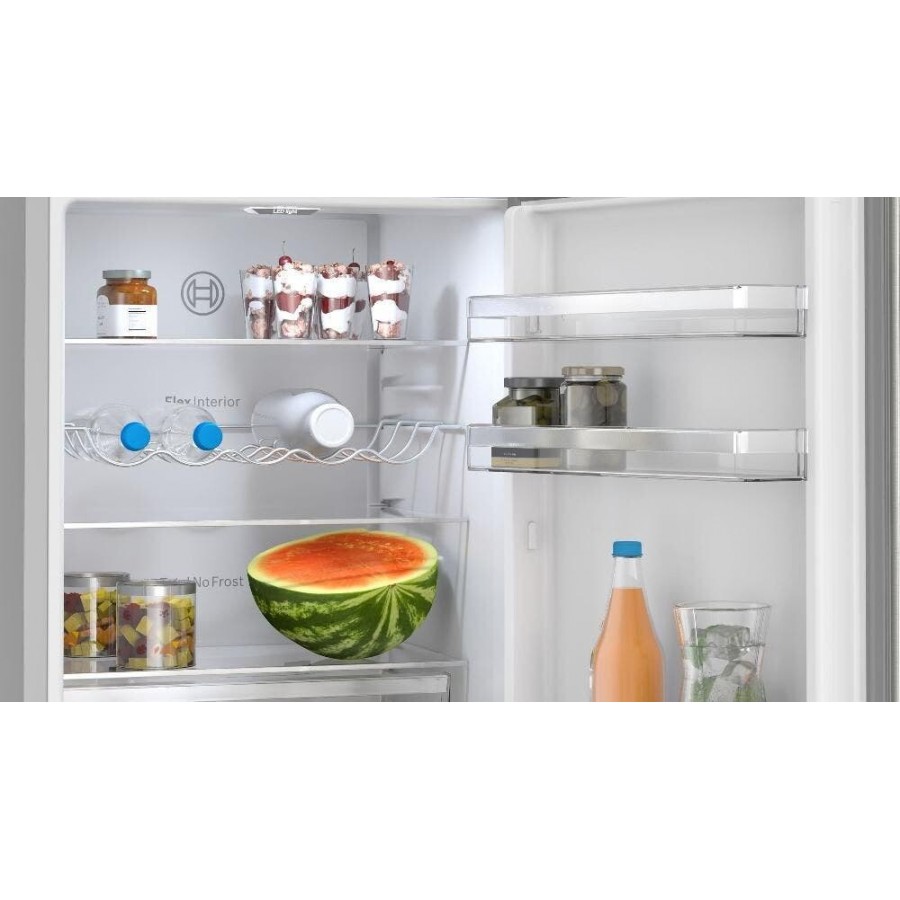 Bosch KGN362I1F vrijstaande koel-vriescombinatie