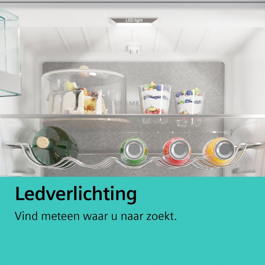 Siemens KI87VVFE1 inbouw koel-vriescombinatie