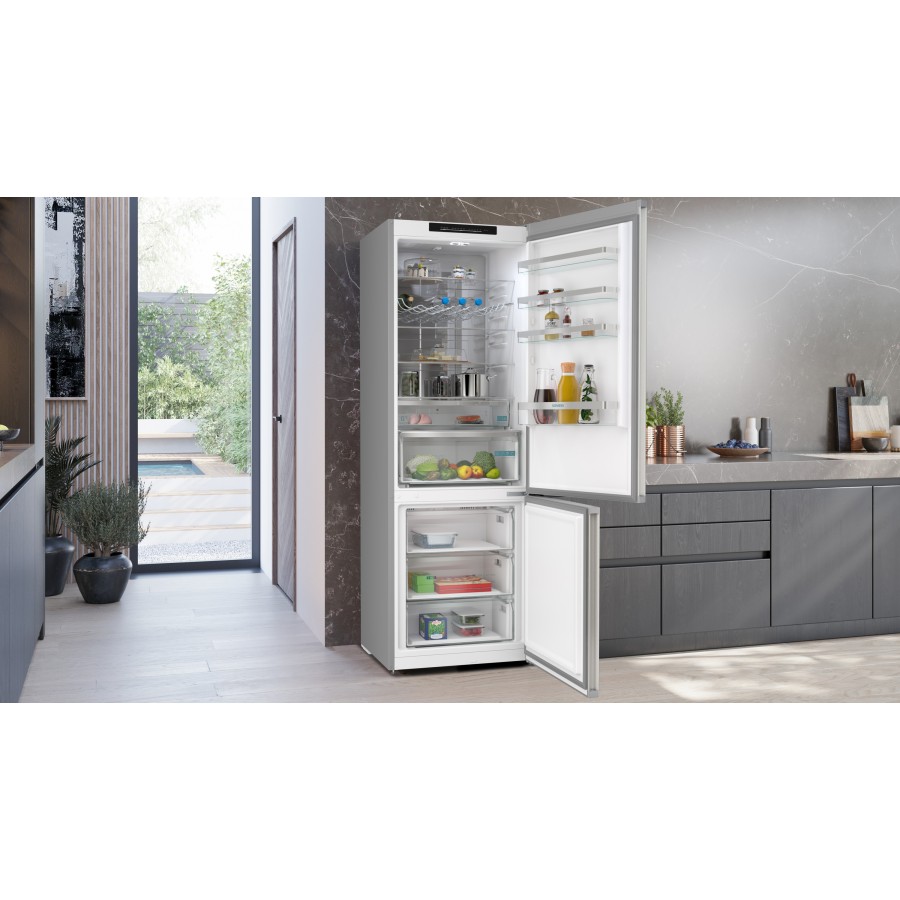 Siemens KG49NVIAG vrijstaande koel-vriescombinatie