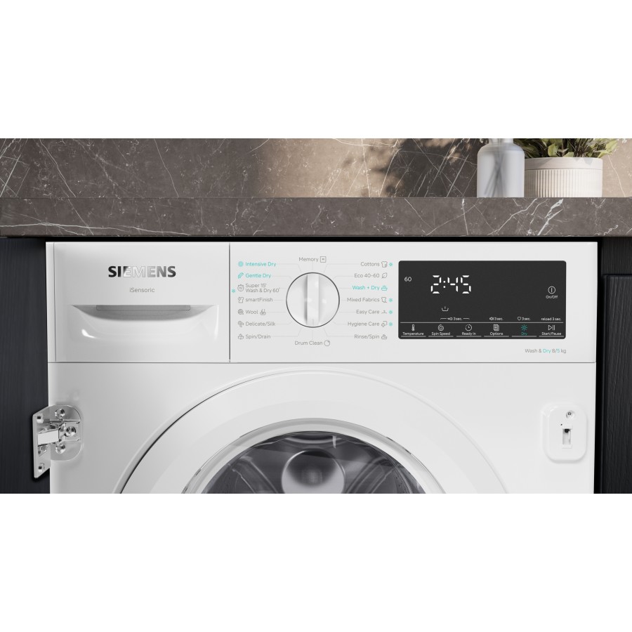 Siemens WK14D490EU inbouw was-droogcombinatie | Electro World Offermans