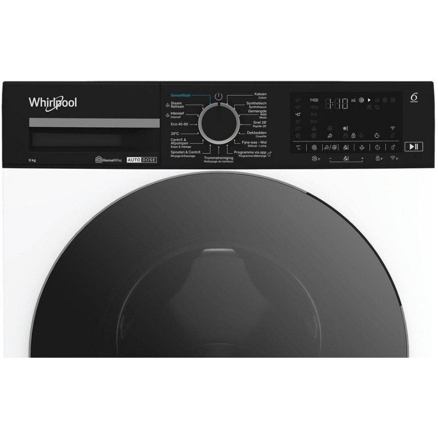 Whirlpool WPM 97W ADS BE voorlader wasmachine