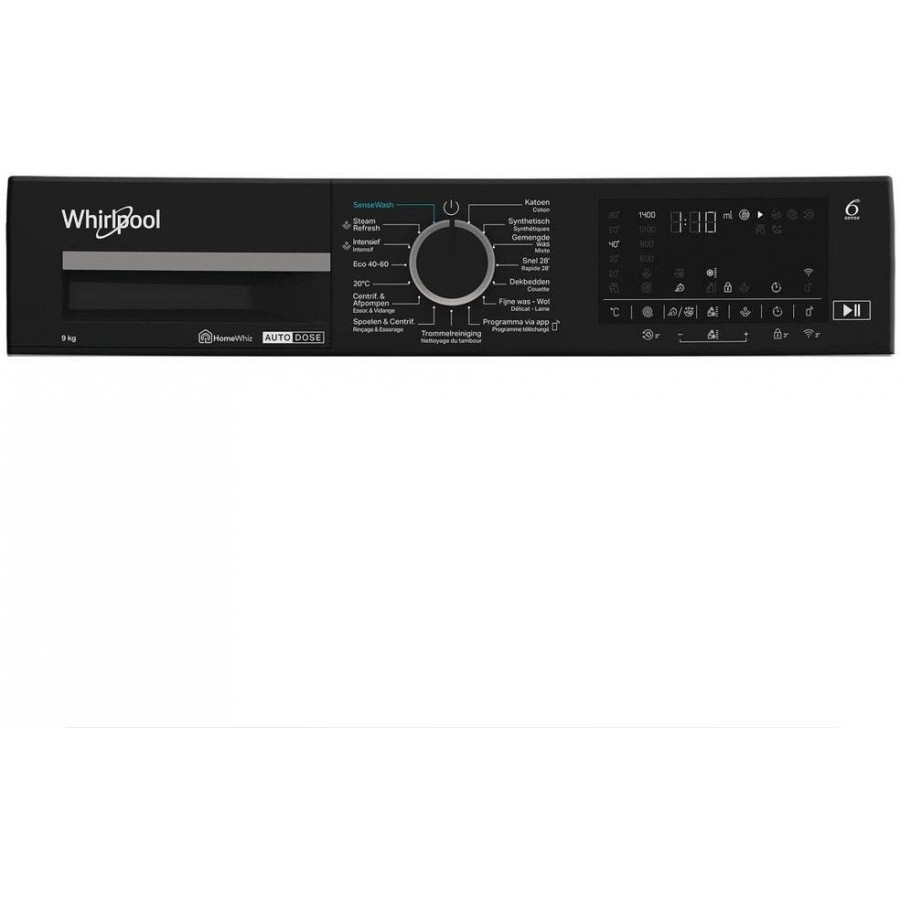 Whirlpool WPM 97W ADS BE voorlader wasmachine